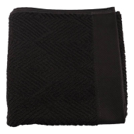 Luxe Handdoek - 50x100cm - Katoen - Houtskool - Merk DDD