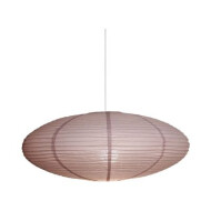 Nordlux Villo Lampenkap - Niet Dimbaar - Ø60x24 cm - Papier/Metaal - Roze - Kleur Roze