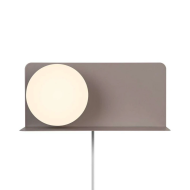 Nordlux Lilibeth Wandlamp - GU10 - Dimbaar - Ø6,5x8,8cm - Metaal/Glas - Bruin - Materiaal Metaal,Glas - Aantal lichtpunten 1 - Fitting Nvt - Kleur Bruin - Type lamp Lamp niet inbegrepen