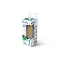 Nordlux Energetic LED Lamp - E27 - Niet Dimbaar - Ø9,5x14cm - Glas - Wit - Vermogen 2.3 W - Fitting Nvt - Dimbaar Nee