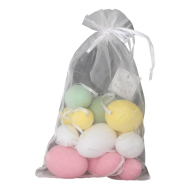 Decoratie Mix Paaseitjes - 16st - Merk DDD