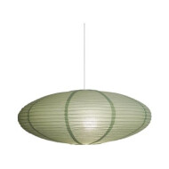 Nordlux Villo Lampenkap - Niet Dimbaar - Ø60x24cm - Papier/Metaal - Groen - Kleur Groen