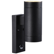Nordlux Tin Wandlamp - 2 Lampen - GU10 - Dimbaar - Ø7,6x22cm - Metaal - Zwart - Aantal lichtpunten 2 - Type lamp Lamp niet inbegrepen - Kleur Zwart - Materiaal Metaal - Fitting Nvt