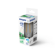 Nordlux Energetic LED Lamp - E27 - Niet Dimbaar - Ø6x10,5cm - Glas - Transparant - Dimbaar Nee - Vermogen 2.3 W - Fitting Nvt
