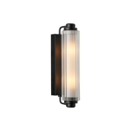 Nordlux Nimal Wandlamp - 2 Lampen - E14 - Dimbaar - Ø7x35cm - Kunststof - Zwart - Fitting Nvt - Type lamp Lamp niet inbegrepen - Materiaal Kunststof - Aantal lichtpunten 2 - Kleur Zwart