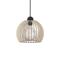 Nordlux Chino Hanglamp - E27 - Niet Dimbaar - Ø25x23cm - Hout - Bruin - Fitting Nvt - Aantal lichtpunten 1 - Kleur Bruin - Materiaal Hout - Type lamp Lamp niet inbegrepen
