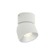 Nordlux Pitcher Spotlamp - GU10 - Dimbaar - Ø10x11,6cm - Metaal - Wit - Kleur Wit - Materiaal Metaal - Type lamp Lamp niet inbegrepen - Aantal lichtpunten 1 - Fitting Nvt