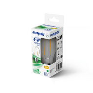 Nordlux Energetic LED Lamp - E27 - Niet Dimbaar - Ø6x10,5cm - Glas - Wit - Vermogen 2.3 W - Fitting Nvt - Dimbaar Nee