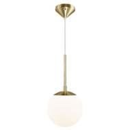 Nordlux Grant Hanglamp - E14 - Dimbaar - Ø15x29cm - Glas/metaal - Goud - Kleur Goud - Type lamp Lamp niet inbegrepen - Fitting Nvt - Materiaal Metaal,Glas - Aantal lichtpunten 1