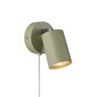 Nordlux Explore Wandlamp - GU10 - Niet Dimbaar - Ø8x11,5cm - Metaal - Groen - Aantal lichtpunten 1 - Fitting Nvt - Type lamp Lamp niet inbegrepen - Kleur Groen - Materiaal Metaal