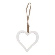 Decoratie Hanger Hart - S - 10cm - Merk DDD