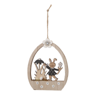 Décoration Pendentifs en Bois Oeuf - Marque DDD