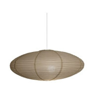 Nordlux Villo Lampenkap - Niet Dimbaar - Ø60x24cm - Papier/Metaal - Beige - Kleur Beige