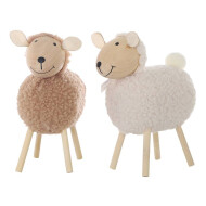 Décoration Petits Moutons - 13x6,5x16cm - Marque DDD