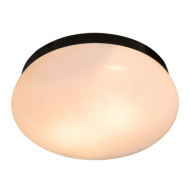 Nordlux Foam Plafondlamp - 2 Lampen - E27 - Niet Dimbaar - Ø34x12cm - Kunststof - Zwart - Type lamp Lamp niet inbegrepen - Aantal lichtpunten 1 - Materiaal Kunststof - Kleur Zwart - Fitting Nvt