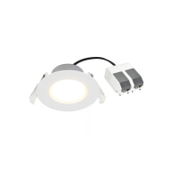 Nordlux Siege Inbouwspot - Niet Dimbaar - Ø8x4,7cm - Aluminium - Wit - Type lamp LED - Kleur Wit - Materiaal Aluminium - Vermogen 4,7 W - Fitting Nvt - Geschikt voor Nvt