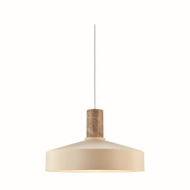 Suspension Nordlux Elvas - E27 - Dimmable - Ø37x26cm - Métal/Marbre - Beige - Type de lampe Lampe non inclus - Matériel Métal - Couleur Beige - Douilles Nvt - Nombre de points lumineux 1