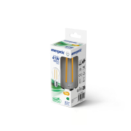 Nordlux Energetic LED Lamp - E27 - Niet Dimbaar - Ø9,5x14cm - Glas - Oranje - Dimbaar Nee - Fitting Nvt - Vermogen 2.3 W