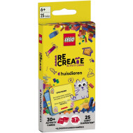 Lego ReCreate Activity Cards Huisdier - Educatief Spel - Vanaf 6 Jaar - Leeftijd vanaf 6 jaar