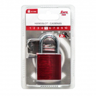 Cadenas XL 40 mm rood + 2 clés  - Nouveau depuis 15/02/2022 - Marque Euro Tools