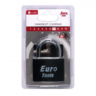 Cadebas 50 mm noir + 2 clés  - Nouveau depuis 15/02/2022 - Marque Euro Tools