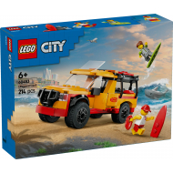 LEGO City 60453 Le véhicule de secours de la plage - Marque Lego - Collection City - Age à partir de 6 ans