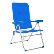 Chaise de plage BORA BORA - Chaise pliante - Bleu - Marque DDD - Couleur Bleu