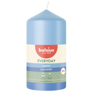 Bolsius Everyday Stompkaars - 110x58mm - Brandduur 30u - Frisse Was Geur - Blauw - Merk Bolsius - Aantal branduren 30u
