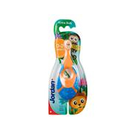 Jordan Kindertandenborstel Step By Step Baby - 0 tot 2 Jaar - Merk Jordan - Tand- en mondverzorging Manuele tandenborstel