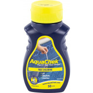 AquaCheck Test Strips Chlore/pH/Alcalinité/Stabilisation - 50 Pièces - Marque Blue Ocean