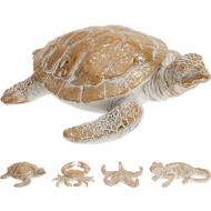 Koopman Zeedieren - 14cm - Keramiek - Goud - 4ass