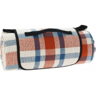 Koopman Picknickkleed - 150x180cm - Acryl - Blauw/Beige/Rood