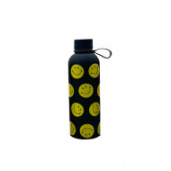 Isoleerfles Alec Smiley - 500ml - Smiley Patroon - Merk DDD - Inhoud 500 ml - Kleur Meerkleurig