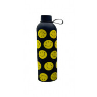 Isoleerfles Brian Smiley - 750ml - Smiley Patroon - Topper - Merk DDD - Inhoud 750 ml - Kleur Meerkleurig