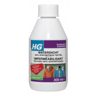 HG Imperméable - 100% Tissu Synthétique - 300ml - Marque HG - Contenu 300 ml - Convient pour Textile