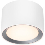 Nordlux Landon Plafondlamp - Dimbaar - 12,5x12,5x8,2cm - Metaal - Wit - Aantal lichtpunten 1 - Materiaal Metaal - Fitting Nvt - Type lamp LED - Kleur Wit