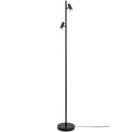 Nordlux Omari Vloerlamp - Dimbaar - Ø20,6x20,6cm - Metaal - Zwart - Aantal lichtpunten 2 - Fitting Nvt - Kleur Zwart - Materiaal Metaal - Type lamp Geïntegreerde LED