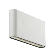 Nordlux Kinver Wandlamp - Niet Dimbaar - 4x15x8cm - Aluminium - Wit - Vermogen 8,5 W - Materiaal Aluminium - Kleur Wit - Type lamp Geïntegreerde LED - Aantal lichtpunten 2