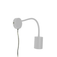 Nordlux Explore Flex Wandlamp - GU10 - Niet Dimbaar - Ø5,5x12cm - Metaal/Keramiek - Wit - Materiaal Metaal,Keramiek - Type lamp Lamp niet inbegrepen - Kleur Wit - Aantal lichtpunten 1 - Fitting Nvt