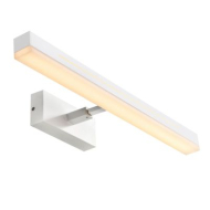Nordlux Otis Wandlamp - Dimbaar - 60x7,5x7,5cm - Aluminium - Wit - Fitting Nvt - Kleur Wit - Aantal lichtpunten 1 - Type lamp Geïntegreerde LED - Materiaal Aluminium