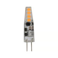 Nordlux LED Lamp - G4 - Niet Dimbaar - Ø1x3,5cm - Siliconen - Transparant - Vermogen 1.7 W - Fitting Nvt - Dimbaar Nee