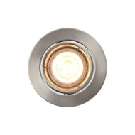 Nordlux Carina Smart LED Inbouwspot - Dimbaar - Ø5x5,5cm - Metaal - Zilver - Vermogen 4,7 W - Kleur Zilver - Materiaal Metaal - Type lamp Geïntegreerde LED - Fitting Nvt - Geschikt voor Nvt