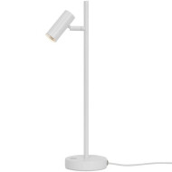 Lampe de Table Nordlux Omari - Dimmable - Ø10x40cm - Métal - Blanc - Matériel Métal - Type de lampe Intégré LED - Douilles Nvt - Dimmable Oui - Couleur Blanc