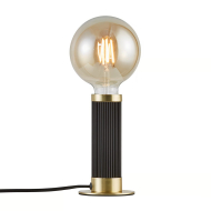 Nordlux Galloway Bureaulamp - E27 - Niet Dimbaar - Ø5,5x17,5cm - Glas/Metaal - Zwart - Fitting Nvt - Materiaal Glas,Metaal - Dimbaar Nee - Type lamp Lamp niet inbegrepen - Kleur Zwart
