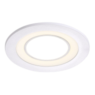 Nordlux Clyde LED Inbouwspot - Dimbaar - Ø6,5x3,8cm - Kunststof - Wit - Materiaal Kunststof - Vermogen 4 W - Geschikt voor Nvt - Fitting Nvt - Kleur Wit - Type lamp LED