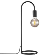 Nordlux Paco Tafellamp - Niet Dimbaar - Ø18x55cm - Metaal - Zwart - Fitting Nvt - Kleur Zwart - Type lamp Lamp niet inbegrepen - Dimbaar Nee - Materiaal Metaal
