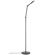 Lampadaire Nordlux Bend - Dimmable - 135x36,8x25cm - Métal/Aluminium - Noir - Couleur Noir - Douilles Nvt - Matériel Métal,Aluminium - Type de lampe LED - Nombre de points lumineux 1