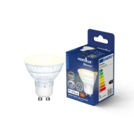 Nordlux Smart LED Spot - GU10 - Dimbaar - Ø5x5,5cm - Glas - Transparant - Materiaal Glas - Fitting Nvt - Type lamp LED - Kleur Transparant