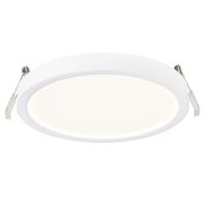 Nordlux Soller Inbouwspot - Dimbaar - Ø22x2,5cm - Kunststof - Wit - Type lamp LED - Materiaal Kunststof - Vermogen 14 W - Kleur Wit - Fitting Nvt - Geschikt voor Nvt