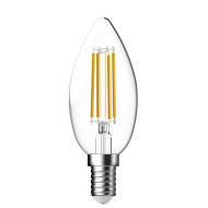 Nordlux LED Lamp - E14 - Niet Dimbaar - Ø3,5x9,7cm - Glas - Transparant - Vermogen 5.9 W - Fitting Nvt - Dimbaar Nee